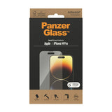 PanzerGlass ® Skærmbeskyttelse iPhone 14 Pro | Classic Fit