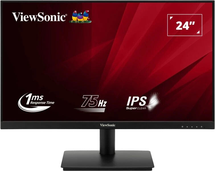 Viewsonic VA VA240-H-2 computerskærm 60,5 cm (23.8") 1920 x 1080 pixel Fuld HD LED Sort