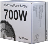 Inter-Tech SL-700 Plus enhed til strømforsyning 700 W 20+4 pin ATX ATX Sølv