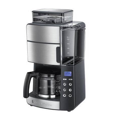 Russell Hobbs Grind and Brew Glass Carafe Fuld-auto Filter kaffemaskine 1,25 L