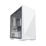 Zalman Z1 Iceberg White - mATX Mid Tower PC Case/Pre-installed fan 2 x 120mm in Mini Tower Hvid