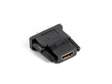 Lanberg AD-0013-BK kabel kønsskifter HDMI DVI-D 18+1 Single Link Sort