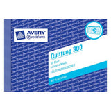 Avery 300 administrationsbog Blå, Hvid