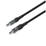 FIXED FIXDD-CC12-BK USB-kabel USB 2.0 1,2 m USB C 4,8 Gbit/sek. 100 W Sort