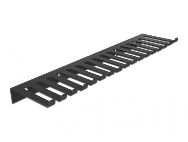 DeLOCK 66728 kabelorganisator Væg Kabelholder Sort 1 stk
