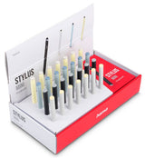 Hama Mini stylus pen Mørkeblå, Lyse Blå, Sølv, Gul