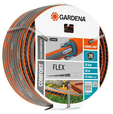 Gardena 18039-20 haveslange 50 m Sort, Grå, Orange