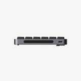 Lofree Flow 2 84 tastatur Universel USB + RF Wireless + Bluetooth QWERTY Sort, Grå