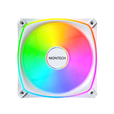 Montech RX120 PRO Computerkabinet Ventilator 12 cm Hvid 3 stk
