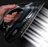 Russell Hobbs 20630-56 strygejern Tør & dampstrygejern Keramisk strygesål 3100 W Sort, Grå