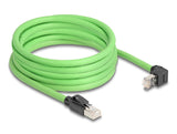DeLOCK 80894 netværkskabel Sort, Grøn 5 m Cat6a SF/UTP (S-FTP)