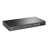 TP-Link JetStream TL-SG2428P netværksswitch Administreret L2/L2+ Gigabit Ethernet (10/100/1000) Strøm over Ethernet (PoE) 1U Sort