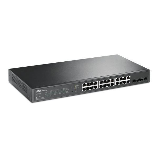 TP-Link JetStream TL-SG2428P netværksswitch Administreret L2/L2+ Gigabit Ethernet (10/100/1000) Strøm over Ethernet (PoE) 1U Sort