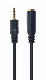 Gembird CCA-421S-5M lydkabel 3.5mm Sort