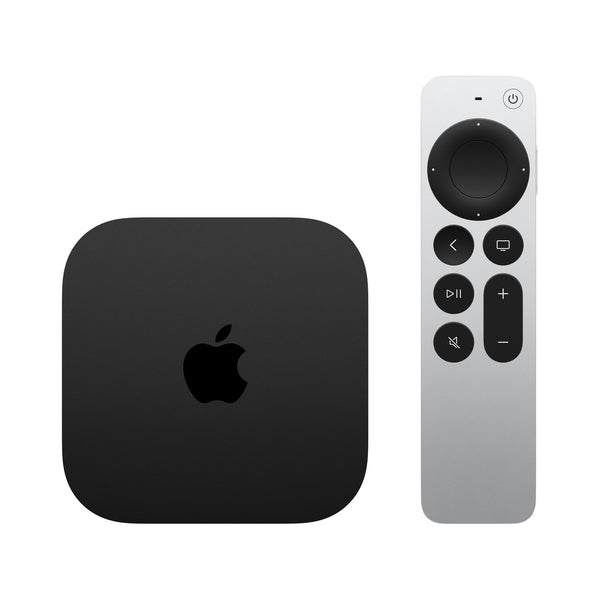 Apple TV 4K Sort, Sølv 4K Ultra HD 64 GB Wi-Fi