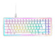 NZXT KB-101NW-DE tastatur Spil USB Tysk Hvid