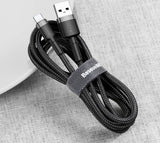 Baseus CATKLF-UG1 USB-kabel 3 m USB A USB C Sort