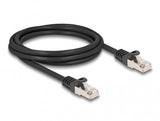 DeLOCK 80188 netværkskabel Sort 2 m S/FTP (S-STP)