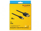 DeLOCK 84928 DisplayPort kabel 2 m Mini DisplayPort Sort