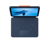 Logitech Rugged Combo 4 Touch QWERTY Nordisk Smart Connector Blå