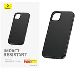 Baseus Fauxther mobiltelefon etui 17 cm (6.7") Cover Sort