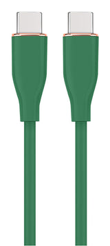 Gembird CC-USB2S-CMCM-1.5M-G USB-kabel USB 2.0 1,5 m USB C 480 Gbit/sek. 60 W Grøn