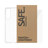 PanzerGlass SAFE. by ® 2-i-1 Pakke Samsung Galaxy S21 FE 5G | Bulk