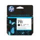 HP 711 DesignJet-blækpatron med 80 ml, sort
