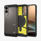 Spigen Tough Armor AI (MagFit) mobiltelefon etui 17 cm (6.7") Cover Metallic