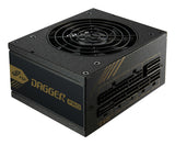 FSP DAGGER PRO ATX3.0(PCIe5.0) 850W enhed til strømforsyning 20+4 pin ATX SFX Sort