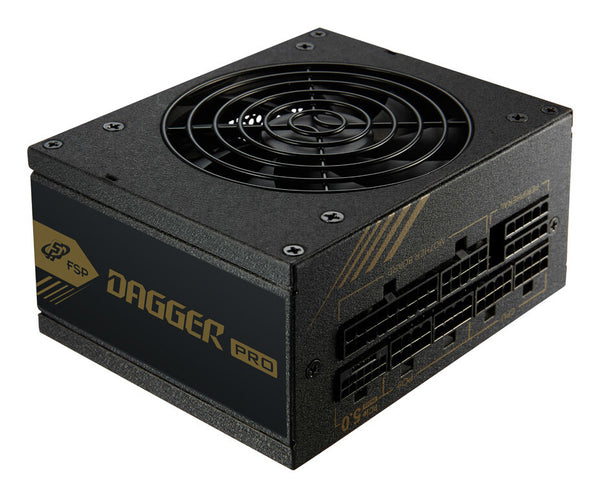 FSP DAGGER PRO ATX3.0(PCIe5.0) 850W enhed til strømforsyning 20+4 pin ATX SFX Sort
