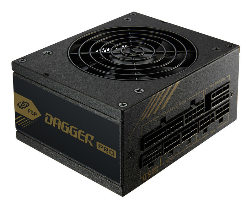 FSP DAGGER PRO ATX3.0(PCIe5.0) 850W enhed til strømforsyning 20+4 pin ATX SFX Sort