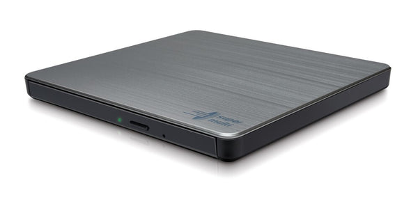 Hitachi-LG Slim Portable DVD-Writer optisk diskdrev DVD±RW Sølv