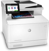 HP Color LaserJet Pro MFP M479fnw, Udskriv, kopiér, scan, fax, og send e-mail, Scan til e-mail/PDF; 50-arks ukrøllet ADF