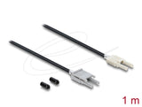 DeLOCK 91027 fiber adapter 1 stk Sort, Grå