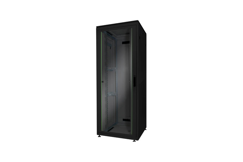 Digitus DN-19 32U-8/8-B-1 stativ Fritstående reol Sort