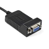 StarTech.com DP2VGA videokabel adapter 0,08 m DisplayPort VGA (D-Sub) Sort
