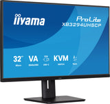 iiyama ProLite XB3294UHSCP-B1 computerskærm 80 cm (31.5") 3840 x 2160 pixel 4K Ultra HD Sort