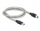 DeLOCK 86778 USB-kabel USB 3.2 Gen 1 (3.1 Gen 1) 1 m USB B USB A 5 Gbit/sek. Sølv