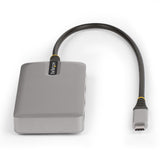 StarTech.com HB31C3A1CDPPD3 interface hub USB 3.2 Gen 2 (3.1 Gen 2) Type-C 10000 Mbit/s Sølv