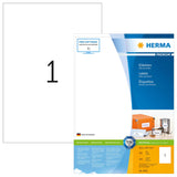 HERMA 4631 selvklæbende etiket Rektandel Permanent Hvid 200 stk