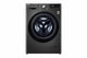 LG F6WV710P2S vaskemaskine Front-læsning 10,5 kg 1600 rpm Sort, Rustfrit stål