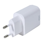 Deltaco USB-AC182 oplader til mobil enhed Universel Hvid Vekselstrøm Hurtig opladning Indendørs
