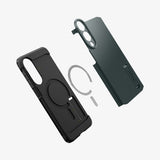 Spigen Tough Armor AI (MagFit) mobiltelefon etui 17 cm (6.7") Cover Grøn