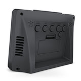 Mebus 25739 vækkeur Quartz alarmur Sort