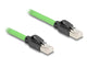 DeLOCK 80890 netværkskabel Sort, Grøn 2 m Cat6a SF/UTP (S-FTP)