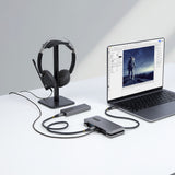 StarTech.com HB31CM1A3CB dockingstation Ledningsført USB 3.2 Gen 2 (3.1 Gen 2) Type-C Grå