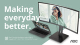 AOC CU34P3CV computerskærm 86,4 cm (34") 3440 x 1440 pixel UltraWide Quad HD LED Sort