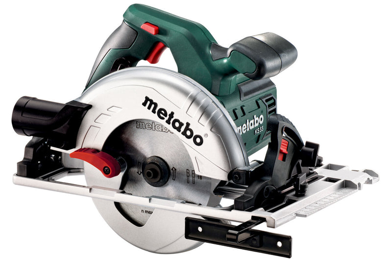 Metabo 600955000 transportabel rundsav 16 cm Aluminium, Sort, Grøn, Rød 5600 rpm 1200 W