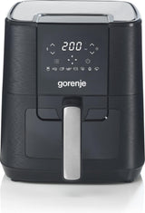 Gorenje AF1350DWB Enkelt 5,4 L Enkeltstående 1350 W Varmluftsteger Sort